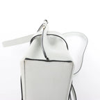 LOEWE Gate Mini Top Handle Leather 2Way Handbag in Gray