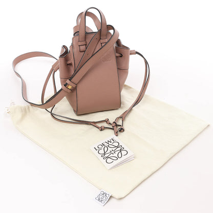 LOEWE Hammock Mini Leather 2Way Handbag in Dusty Pink
