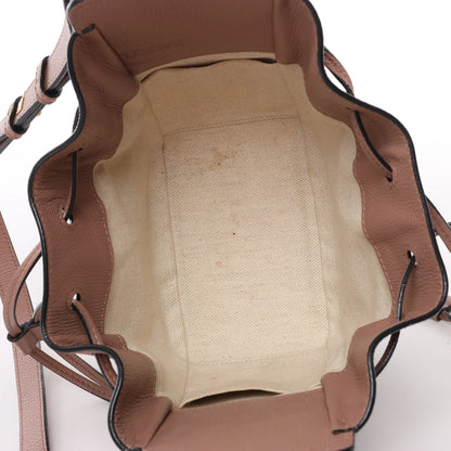 LOEWE Hammock Mini Leather 2Way Handbag in Dusty Pink
