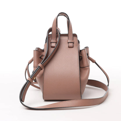 LOEWE Hammock Mini Leather 2Way Handbag in Dusty Pink