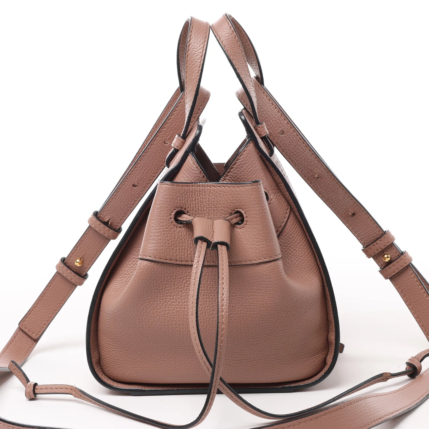 LOEWE Hammock Mini Leather 2Way Handbag in Dusty Pink