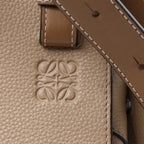 LOEWE Hammock Small Leather 2Way Handbag in Beige