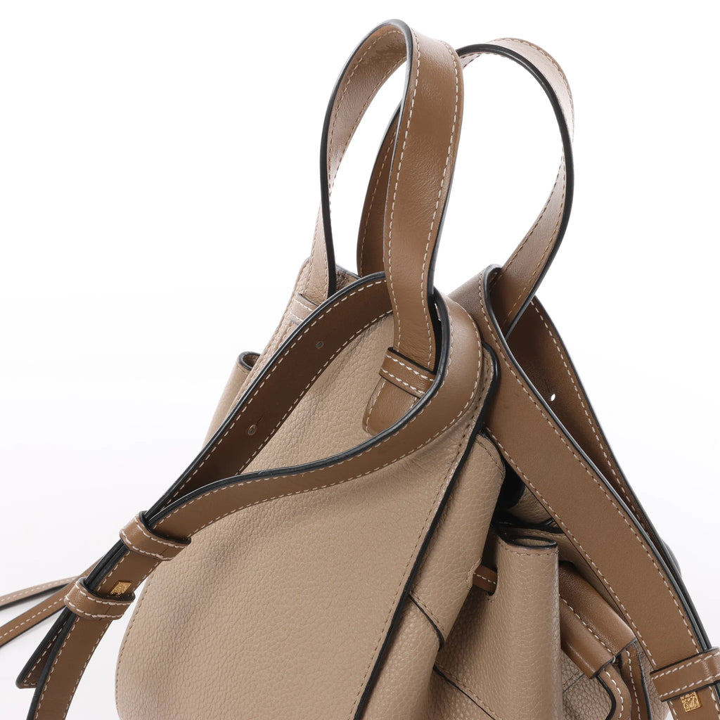 LOEWE Hammock Small Leather 2Way Handbag in Beige