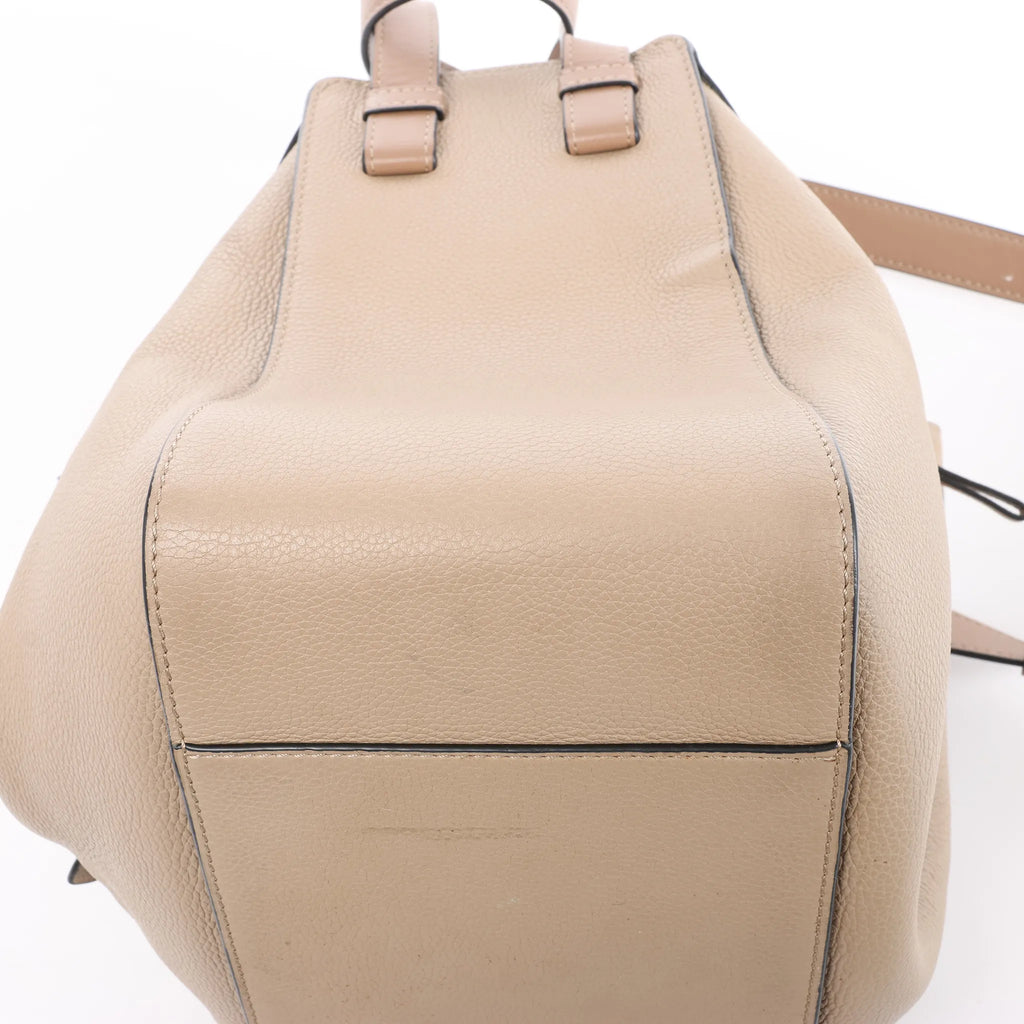 LOEWE Hammock Medium Leather 2Way Handbag in Beige