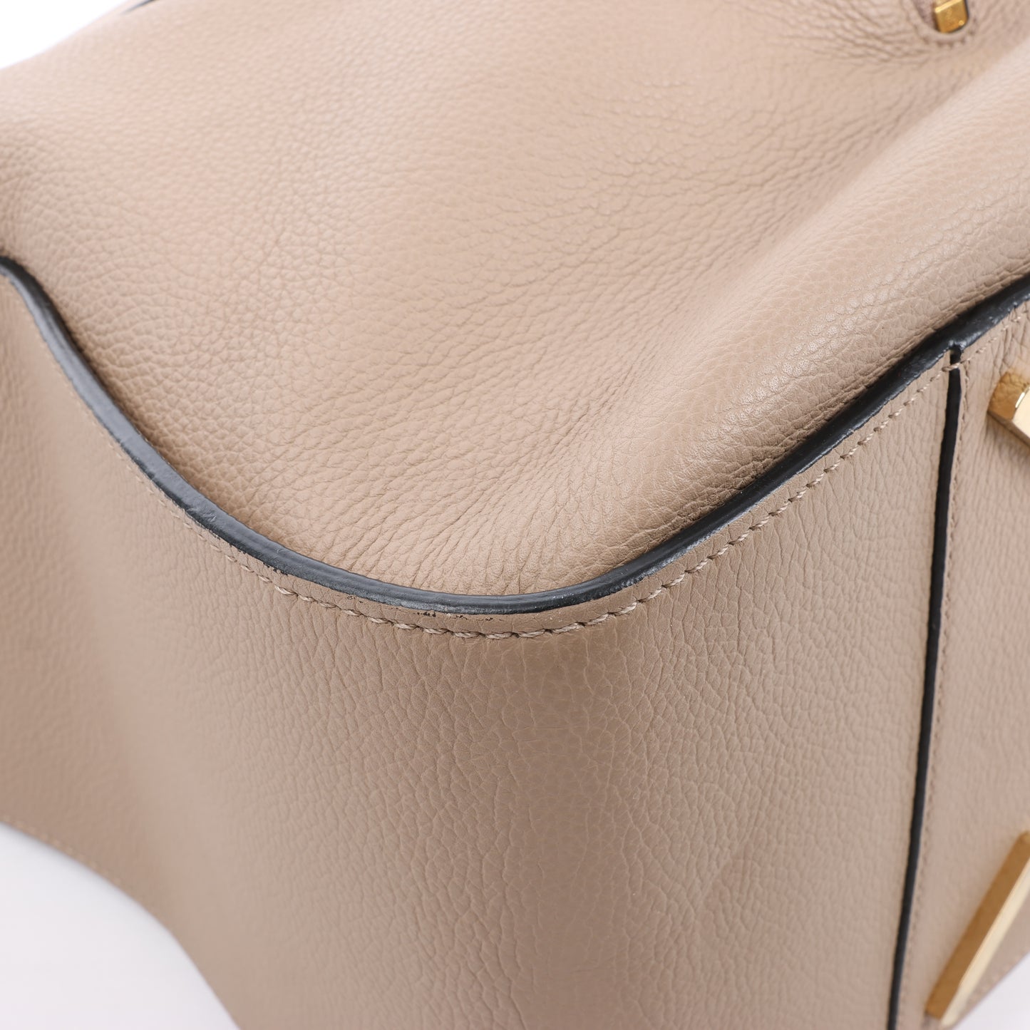 LOEWE Hammock Medium Leather 2Way Handbag in Beige