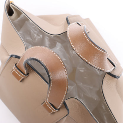 LOEWE Hammock Medium Leather 2Way Handbag in Beige