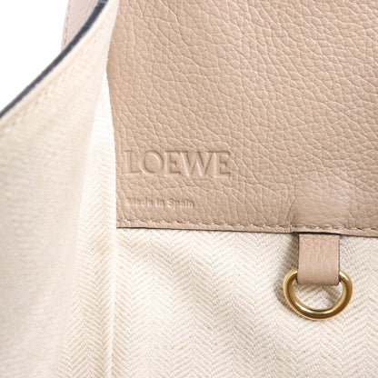 LOEWE Hammock Medium Leather 2Way Handbag in Beige
