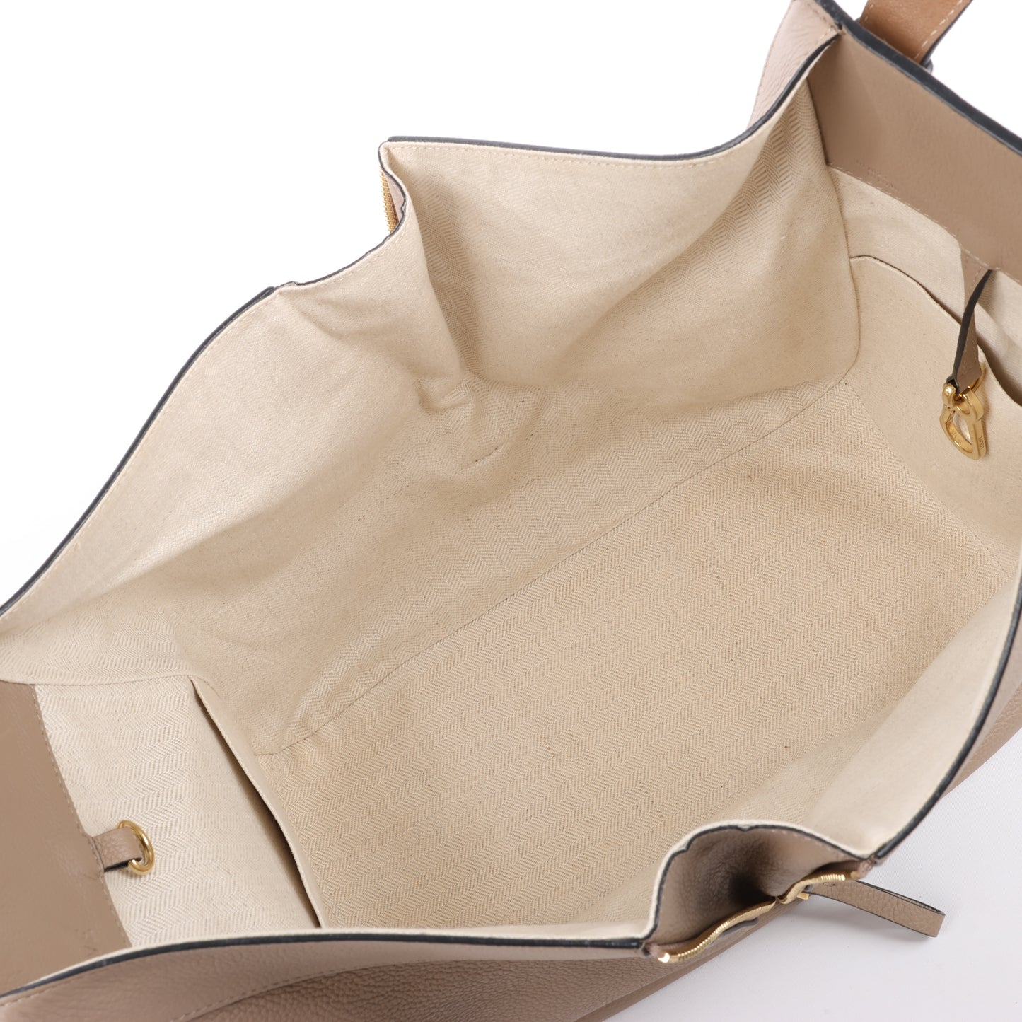 LOEWE Hammock Medium Leather 2Way Handbag in Beige