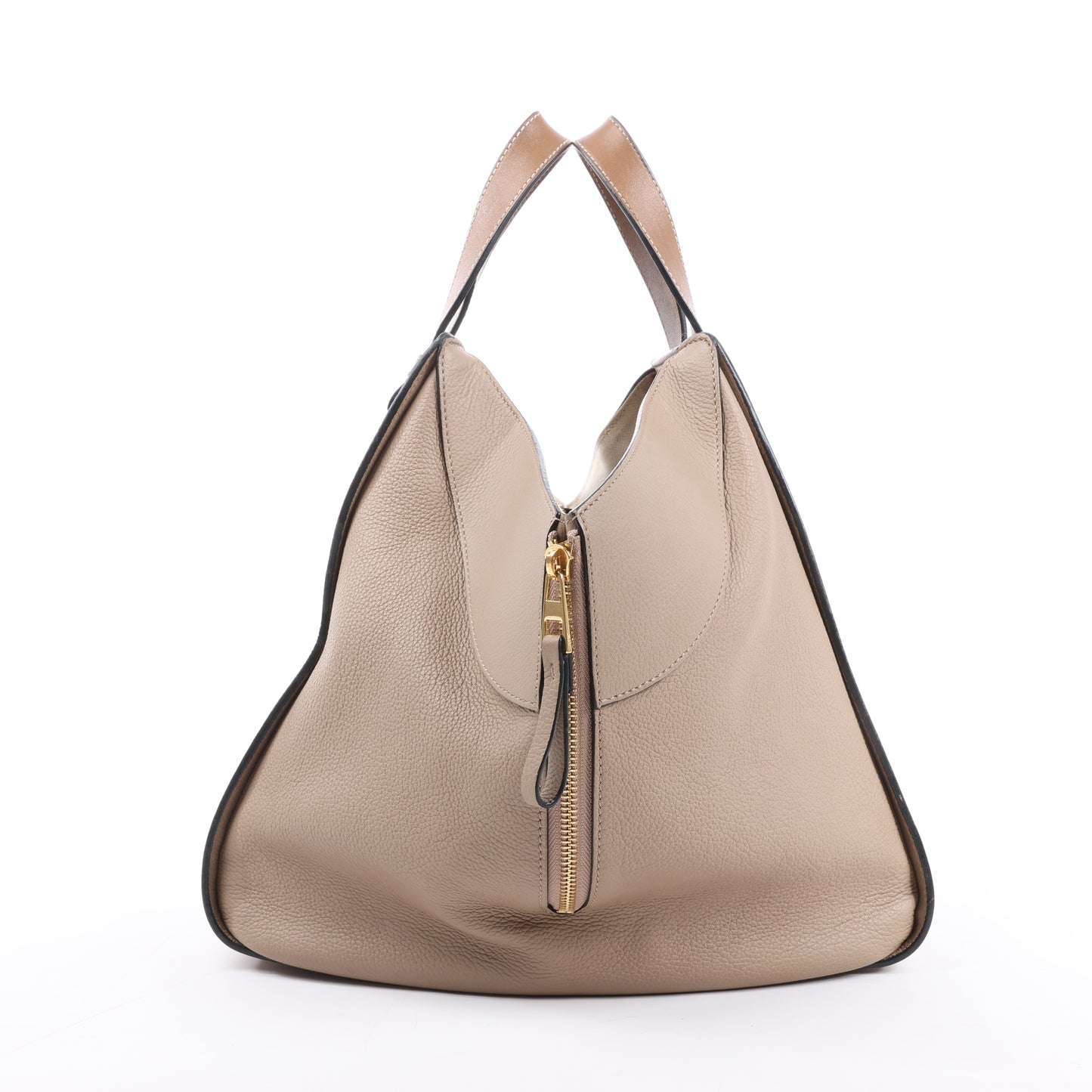 LOEWE Hammock Medium Leather 2Way Handbag in Beige