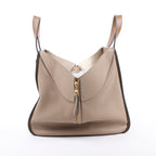 LOEWE Hammock Medium Leather 2Way Handbag in Beige
