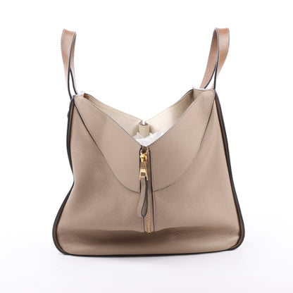 LOEWE Hammock Medium Leather 2Way Handbag in Beige
