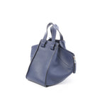 LOEWE Hammock Medium Leather 2Way Handbag in Navy Blue