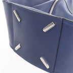 LOEWE Hammock Medium Leather 2Way Handbag in Navy Blue