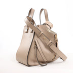 LOEWE Hammock Small Leather 2Way Handbag in Beige
