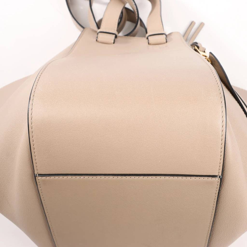 LOEWE Hammock Small Leather 2Way Handbag in Beige