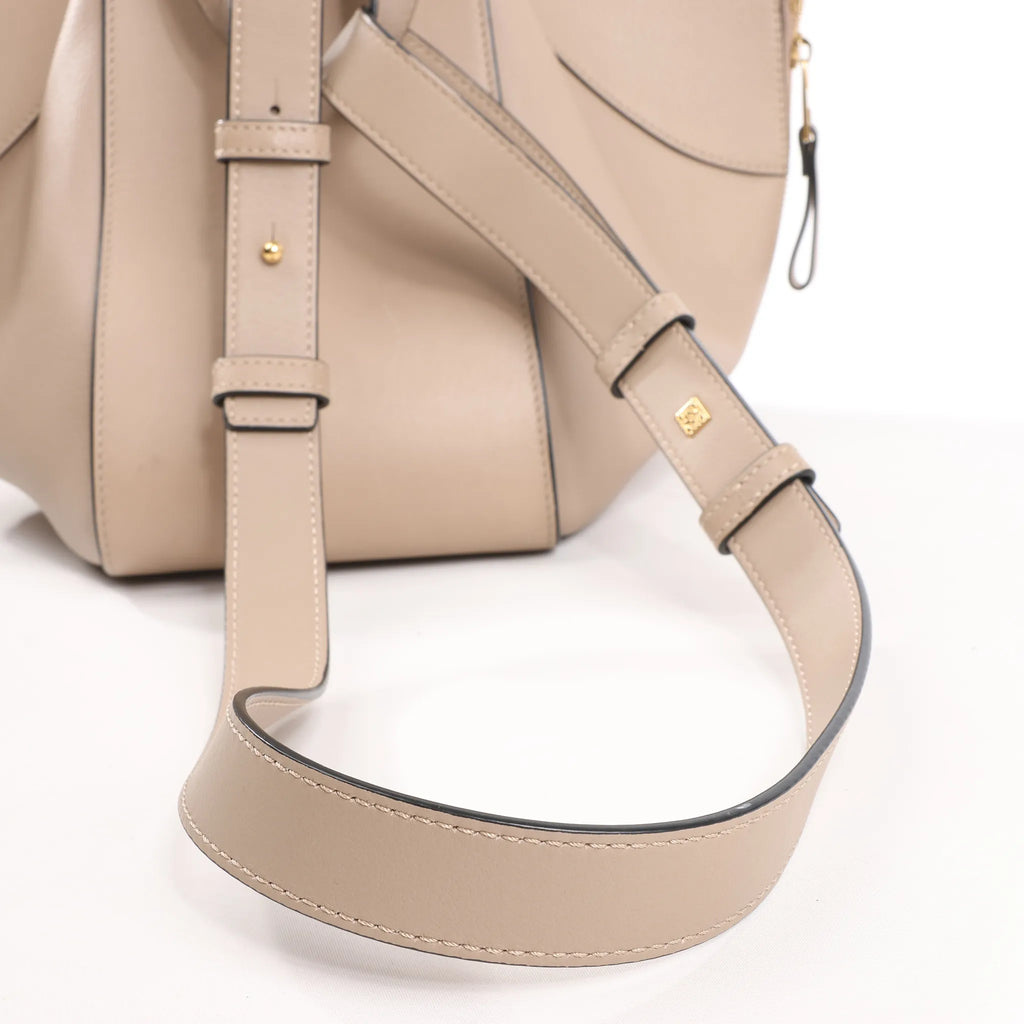 LOEWE Hammock Small Leather 2Way Handbag in Beige