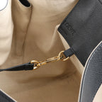 LOEWE Hammock Small Leather 2Way Handbag in Orange x Black x Beige