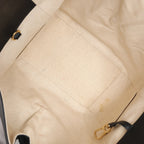 LOEWE Hammock Small Leather 2Way Handbag in Orange x Black x Beige