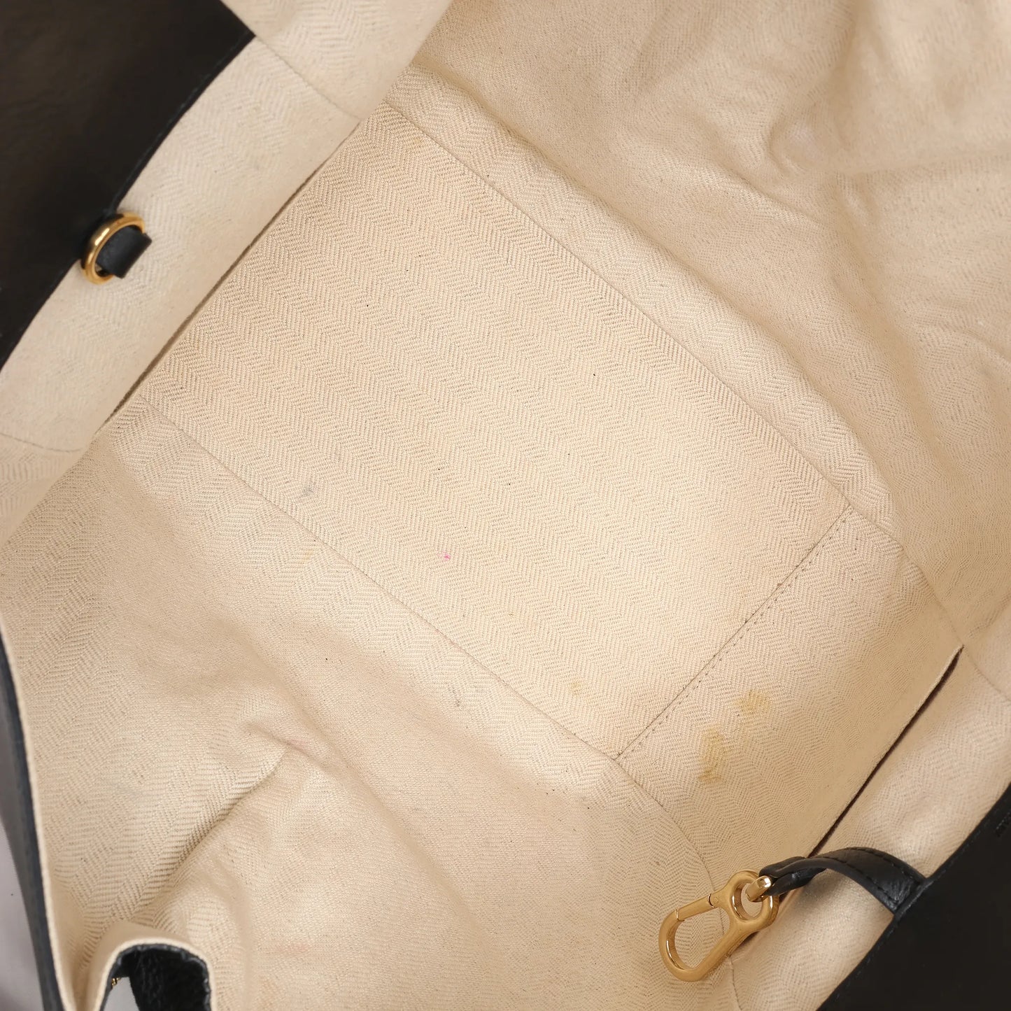 LOEWE Hammock Small Leather 2Way Handbag in Orange x Black x Beige