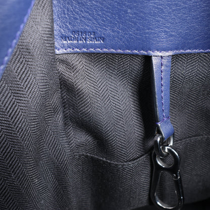 LOEWE Hammock Small Leather 2Way Handbag in Navy Blue