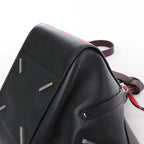 LOEWE Hammock Small Leather 2Way Handbag in Black x Red