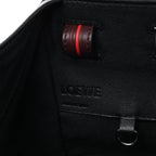 LOEWE Hammock Small Leather 2Way Handbag in Black x Red