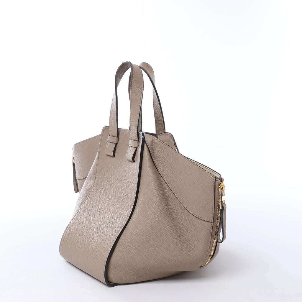 LOEWE Hammock Small Leather 2Way Handbag in Beige