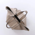 LOEWE Hammock Small Leather 2Way Handbag in Beige