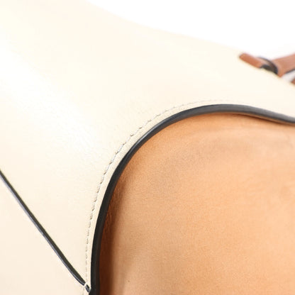 LOEWE Hammock Small Leather x Suede Handbag in Brown x Beige