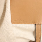 LOEWE Hammock Small Leather x Suede Handbag in Brown x Beige