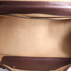 Bolso de viaje Loewe Anagram de piel en color negro