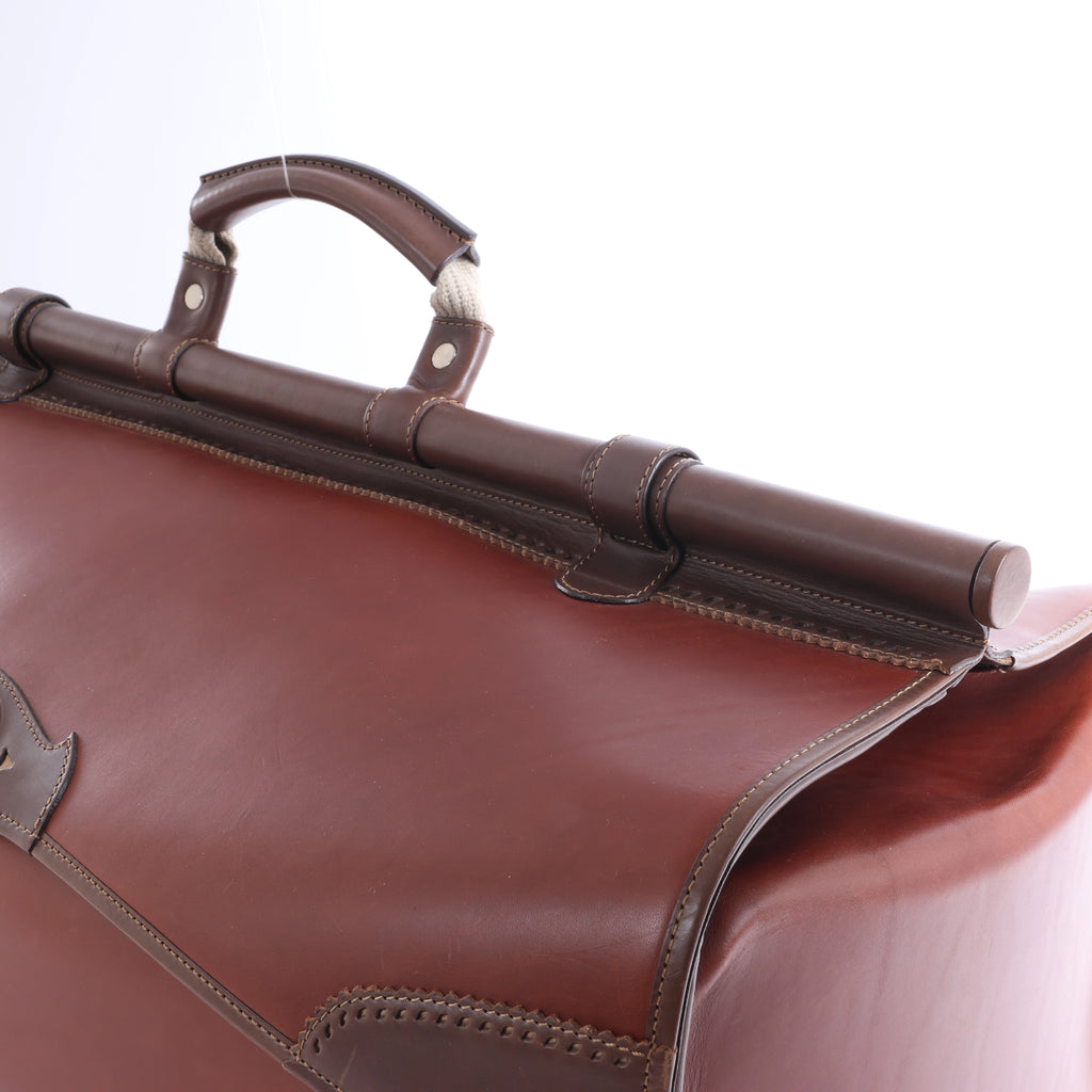 Bolso de viaje Loewe Anagram de piel en color negro