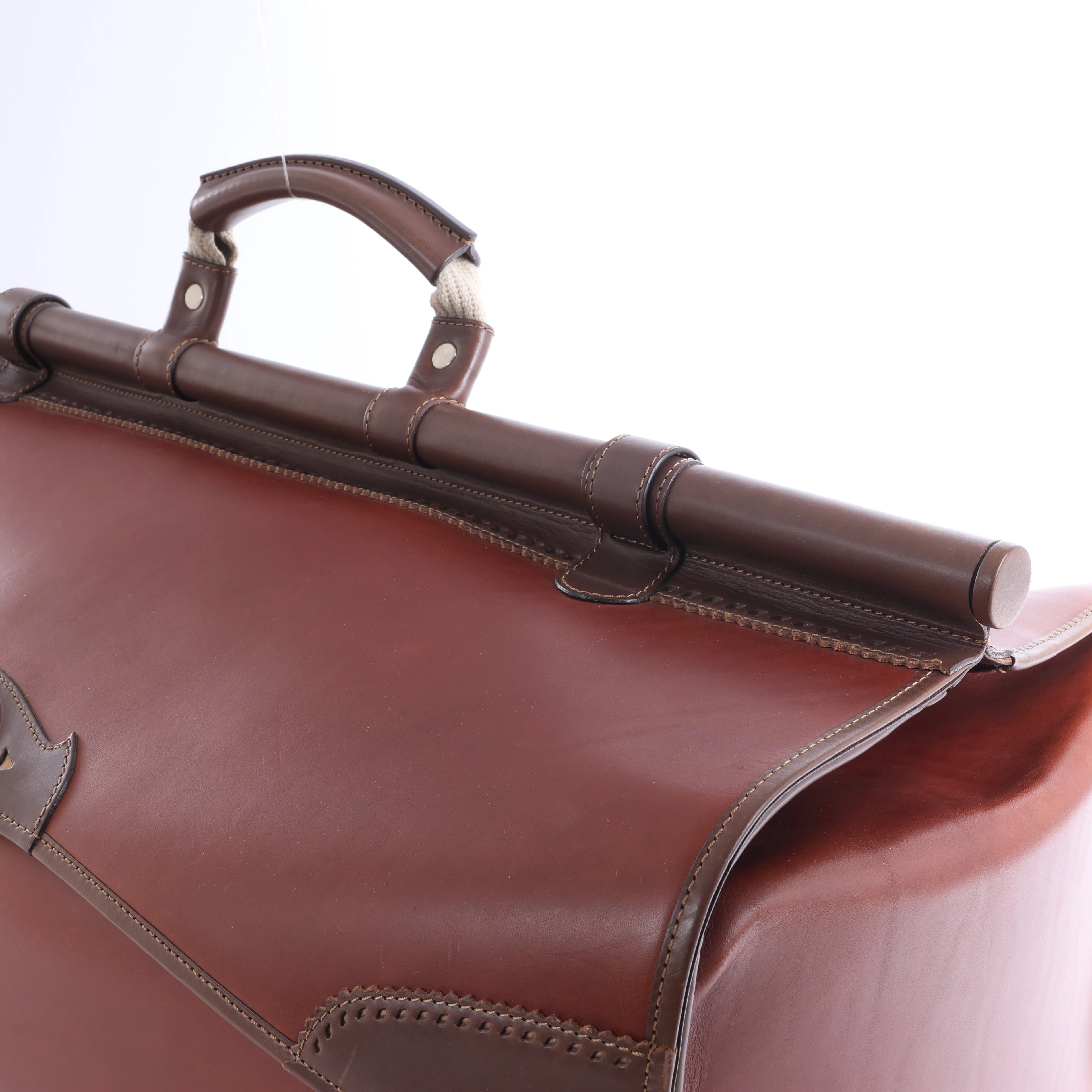 Bolso de viaje Loewe Anagram de piel en color negro