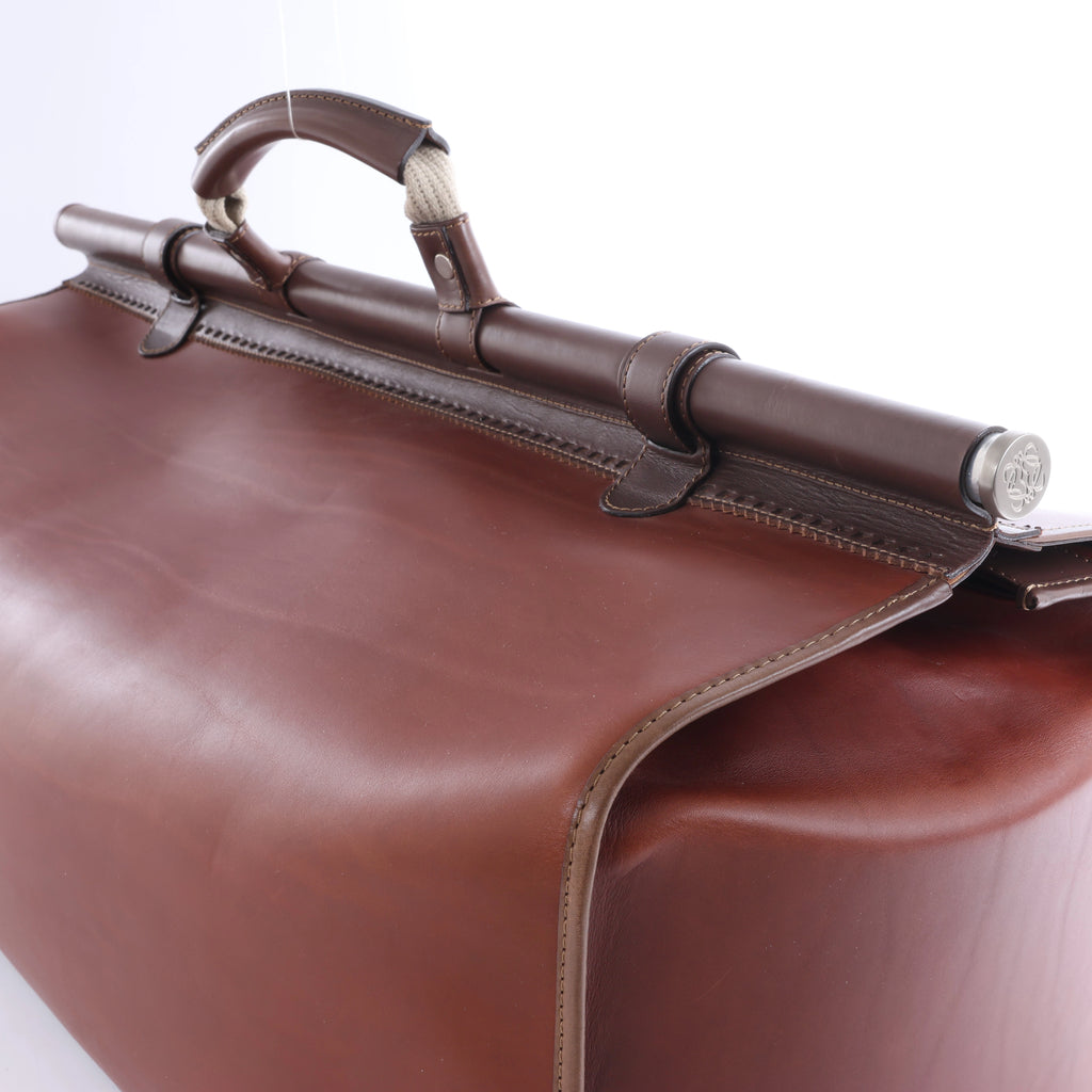 Bolso de viaje Loewe Anagram de piel en color negro