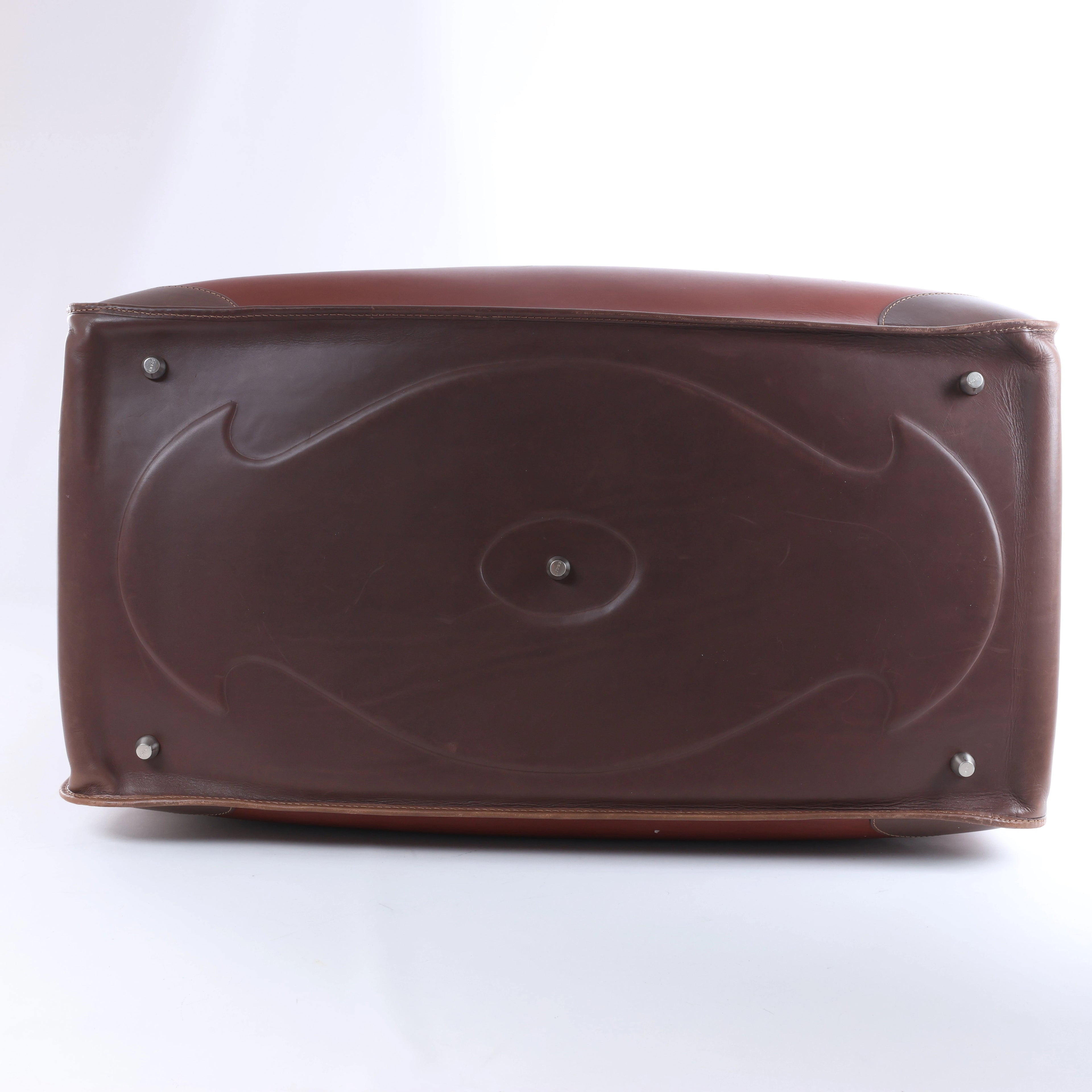 Bolso de viaje Loewe Anagram de piel en color negro
