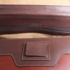 Bolso de viaje Loewe Anagram de piel en color negro