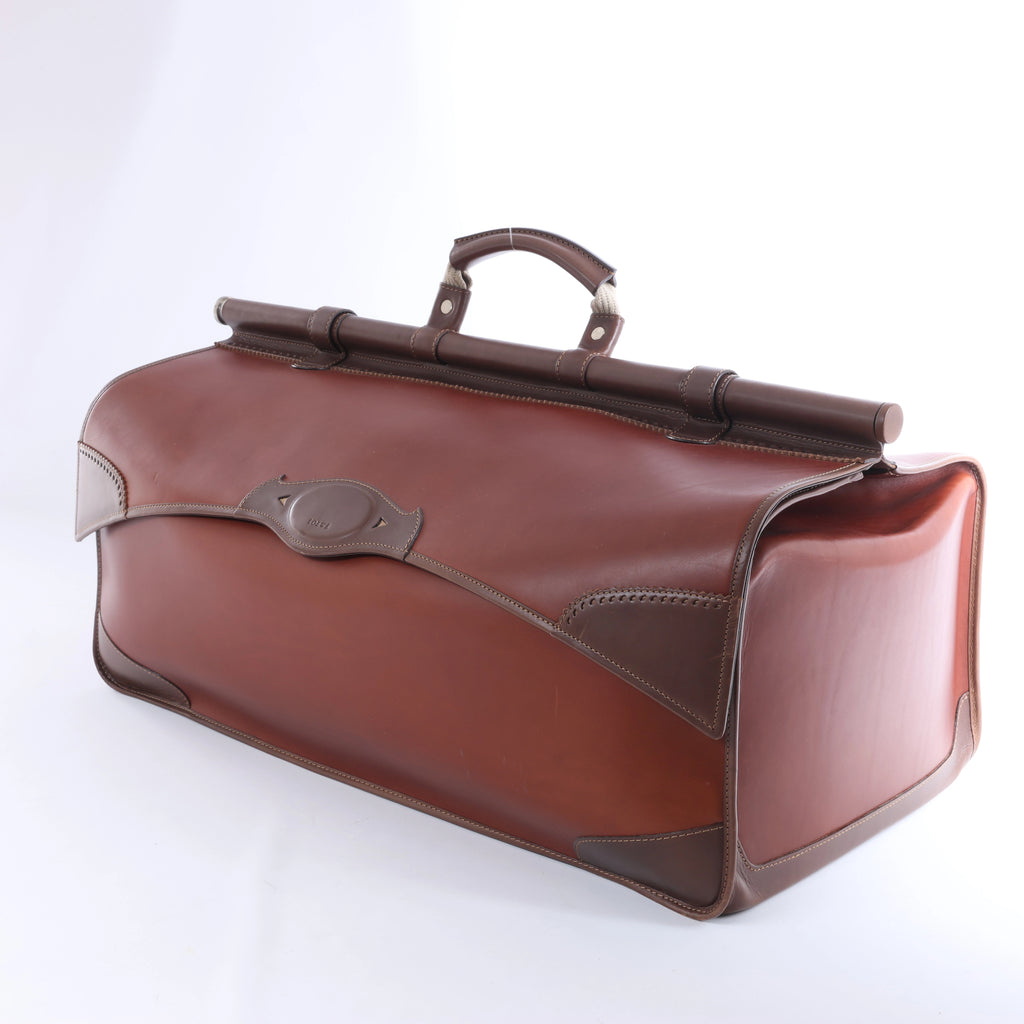 Bolso de viaje Loewe Anagram de piel en color negro
