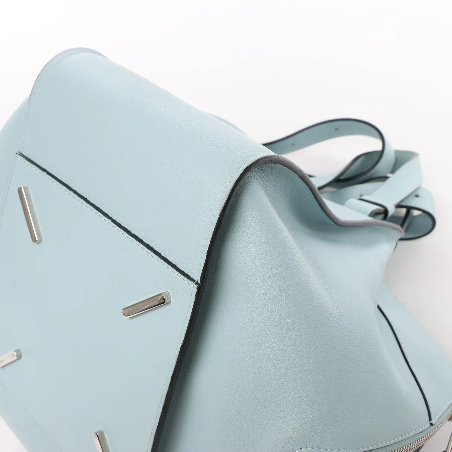 LOEWE Hammock Small Leather 2Way Handbag in Light Blue