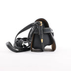 LOEWE Gate Mini Leather Crossbody Bag in Navy Blue