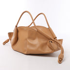 LOEWE Paseo Leather 2Way Handbag in Beige