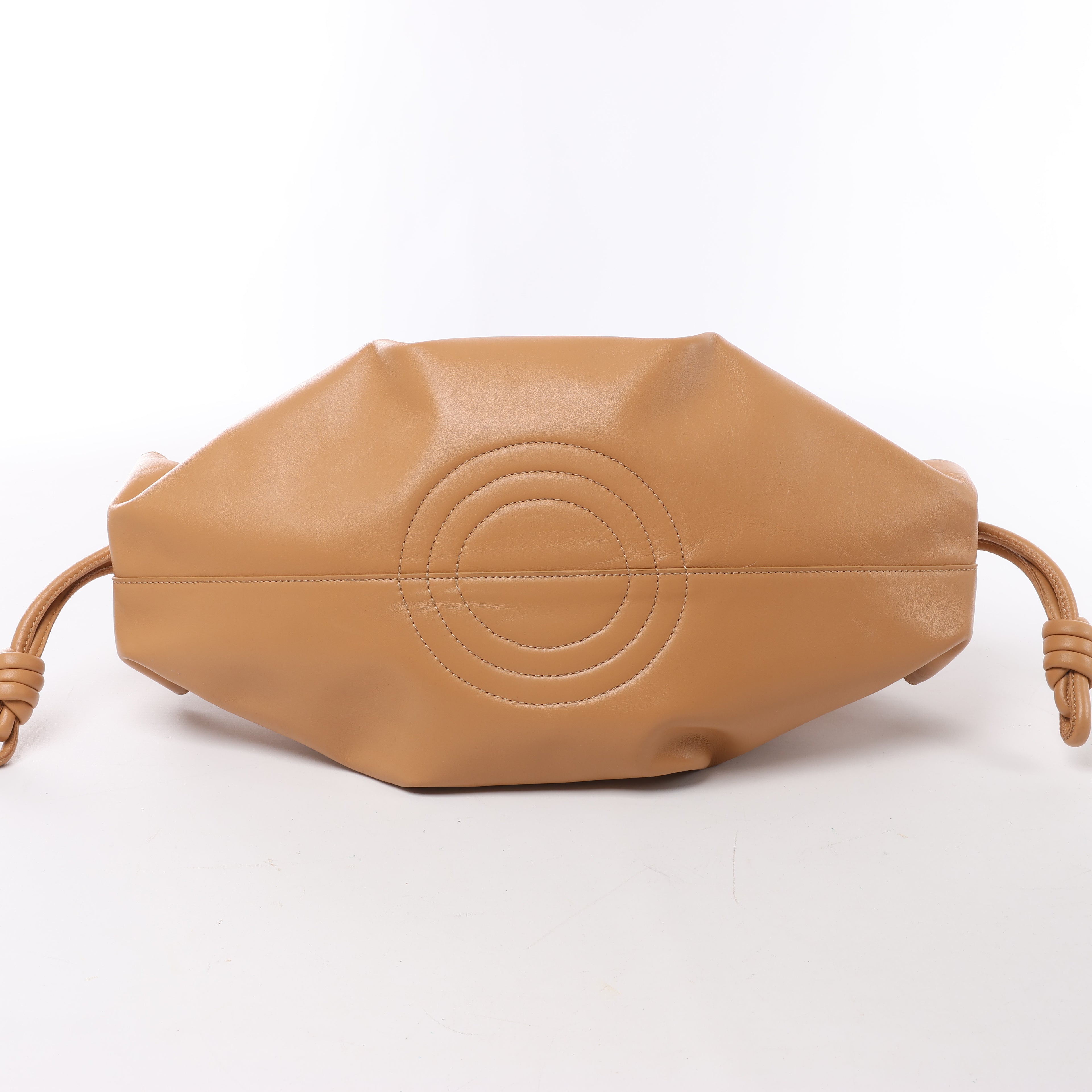 LOEWE Paseo Leather 2Way Handbag in Beige