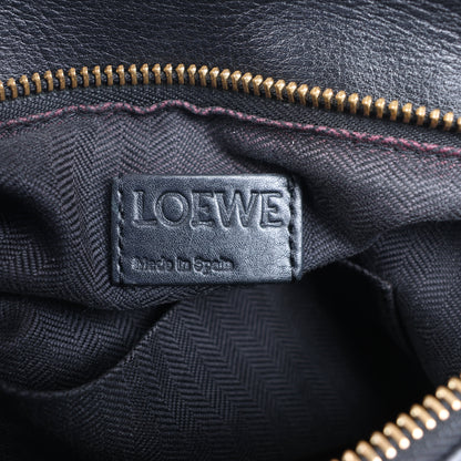 Petit sac à main 2 voies en cuir Puzzle LOEWE multicolore