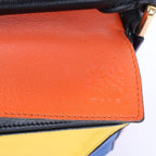 LOEWE Puzzle Leather Small 2Way Handbag in Multicolor