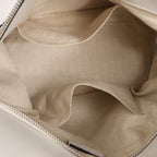 LOEWE Puzzle Medium Leather 2Way Handbag in White