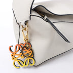 LOEWE Puzzle Hobo Leather Shoulder Bag in White