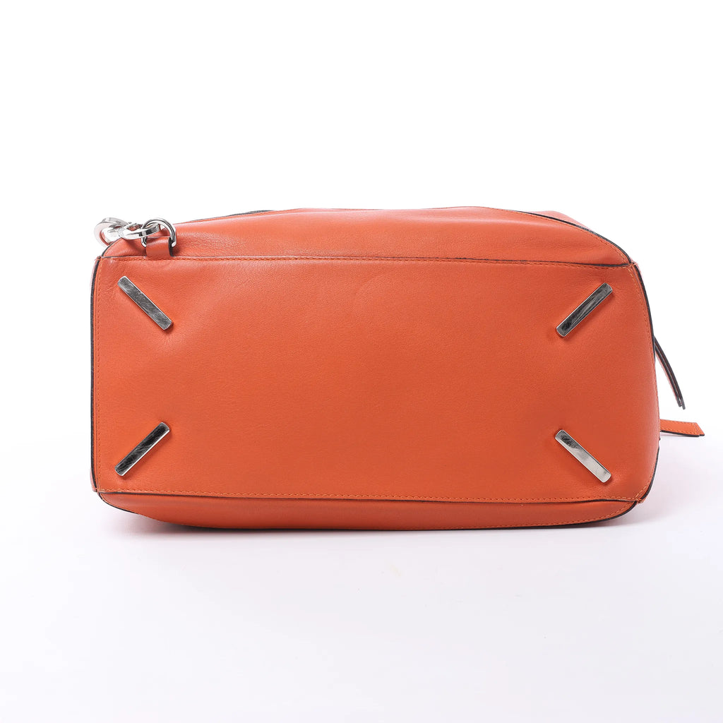 LOEWE Puzzle Large Leather 2Way Handbag in Orange