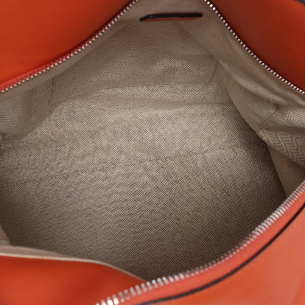 LOEWE Puzzle Large Leather 2Way Handbag in Orange