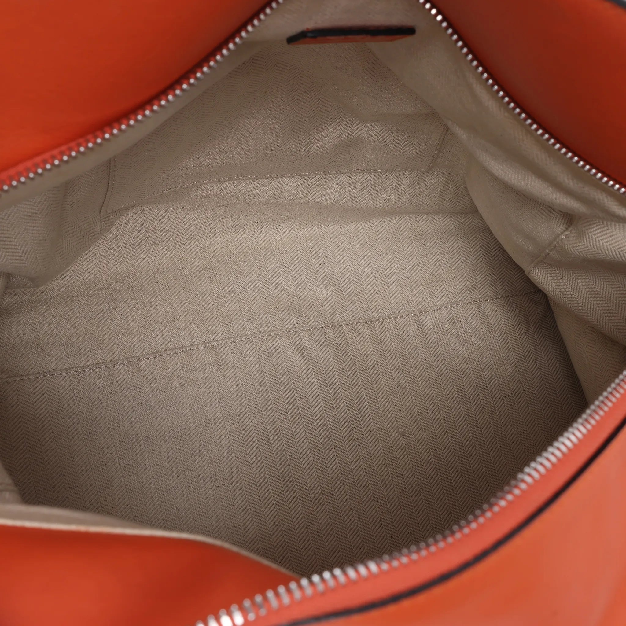 LOEWE Puzzle Large Leather 2Way Handbag in Orange