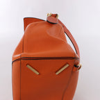 Bolso de mano LOEWE Puzzle pequeño de cuero 2 vías en rosa