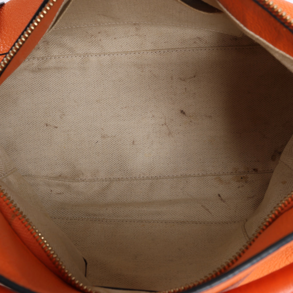Bolso de mano LOEWE Puzzle pequeño de cuero 2 vías en rosa